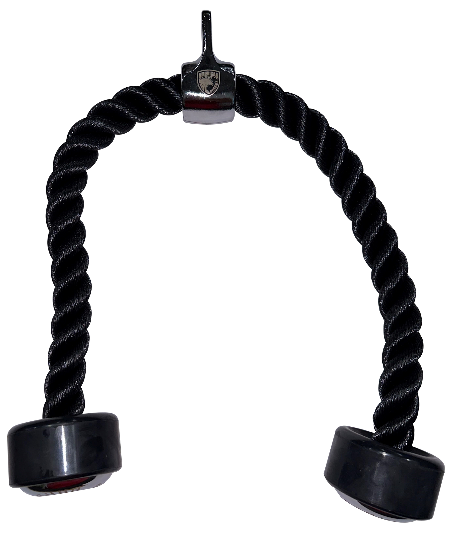 Agarre de Cuerda para polea de Triceps con topes de goma