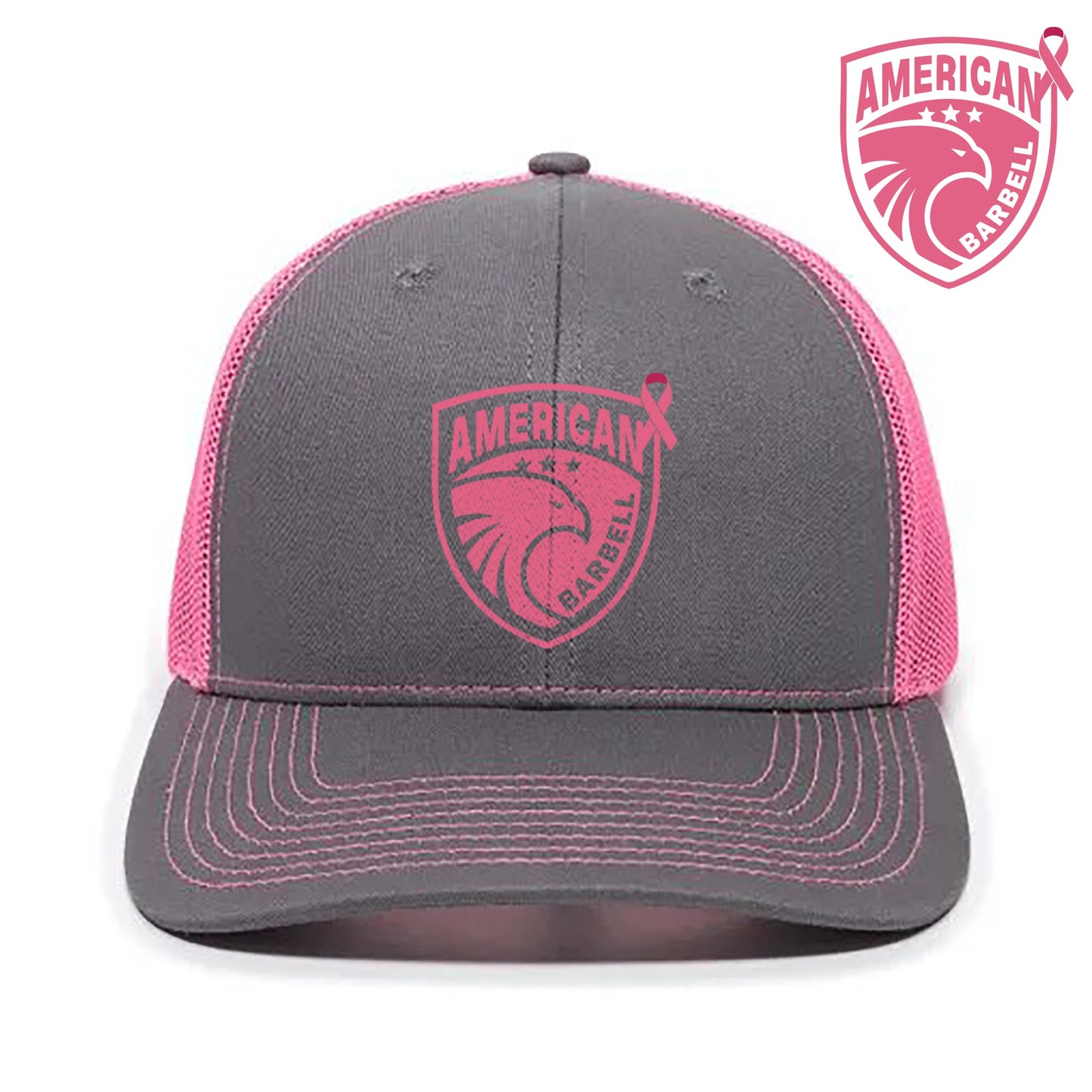 American Barbell Breast Cancer Awareness Trucker Hat