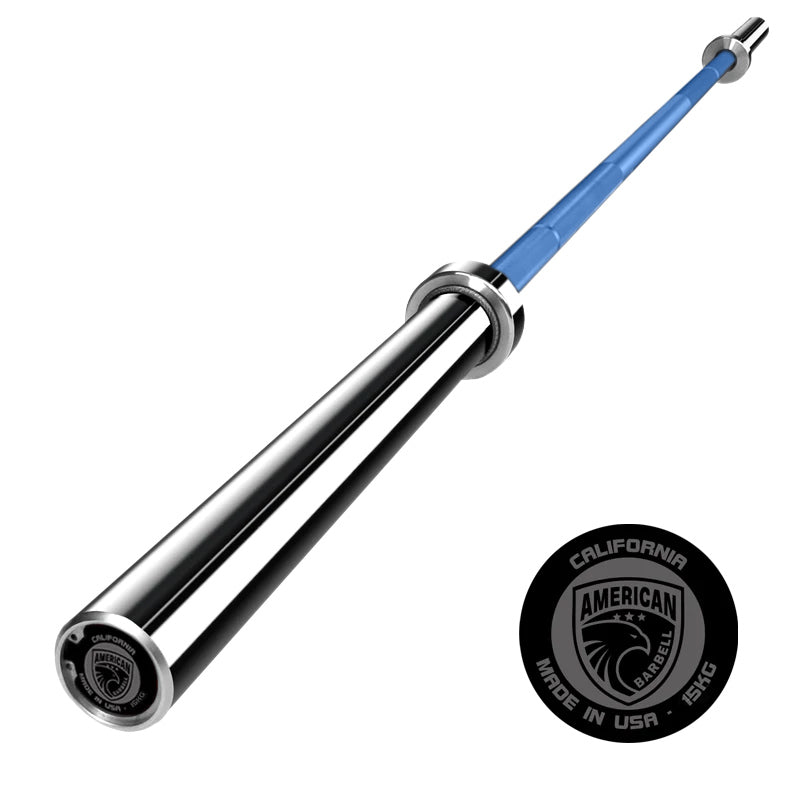 American Barbell Cerakote California Bar - Sky Blue
