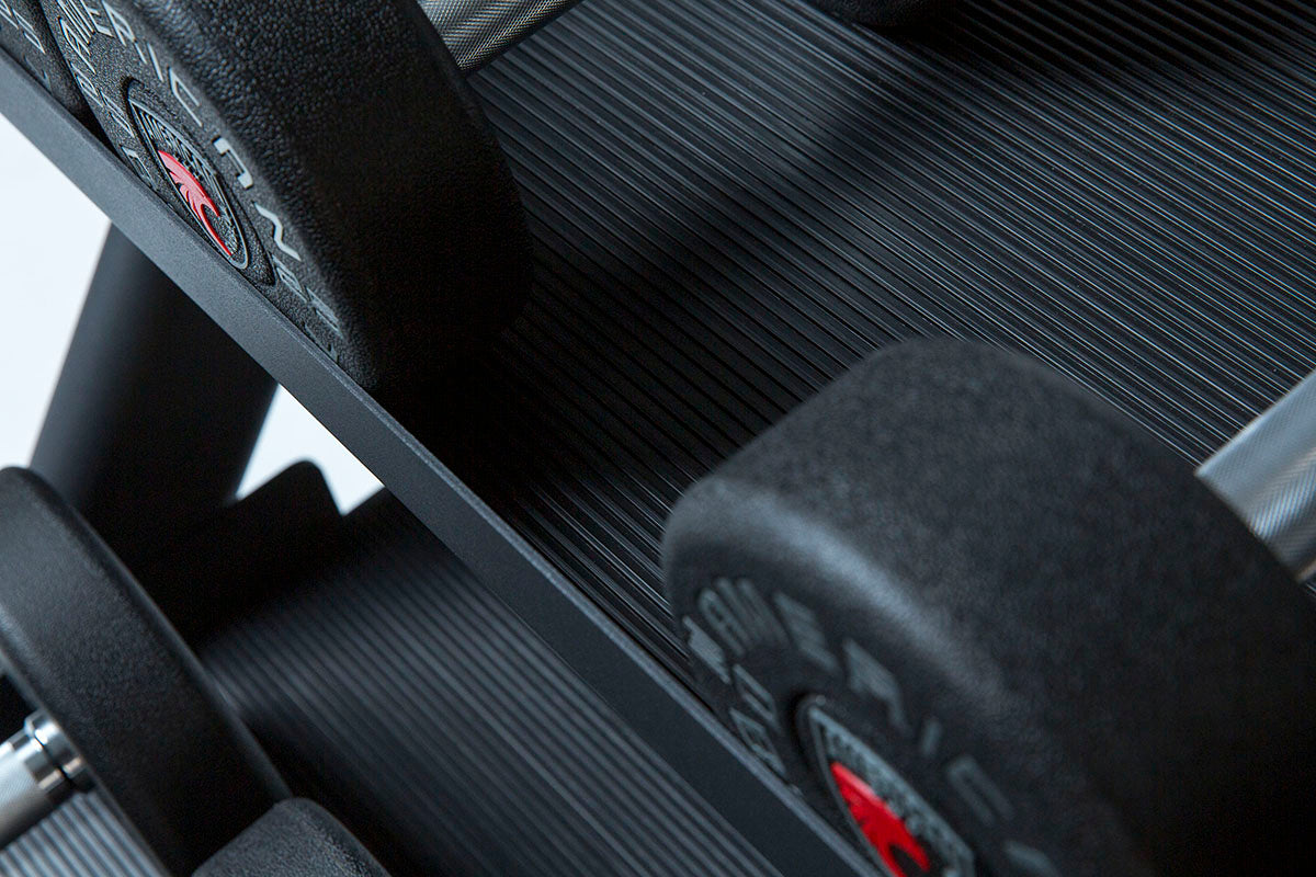 Rack para mancuernas 3-Bandejas Hex Dumbbell  (44 cm)