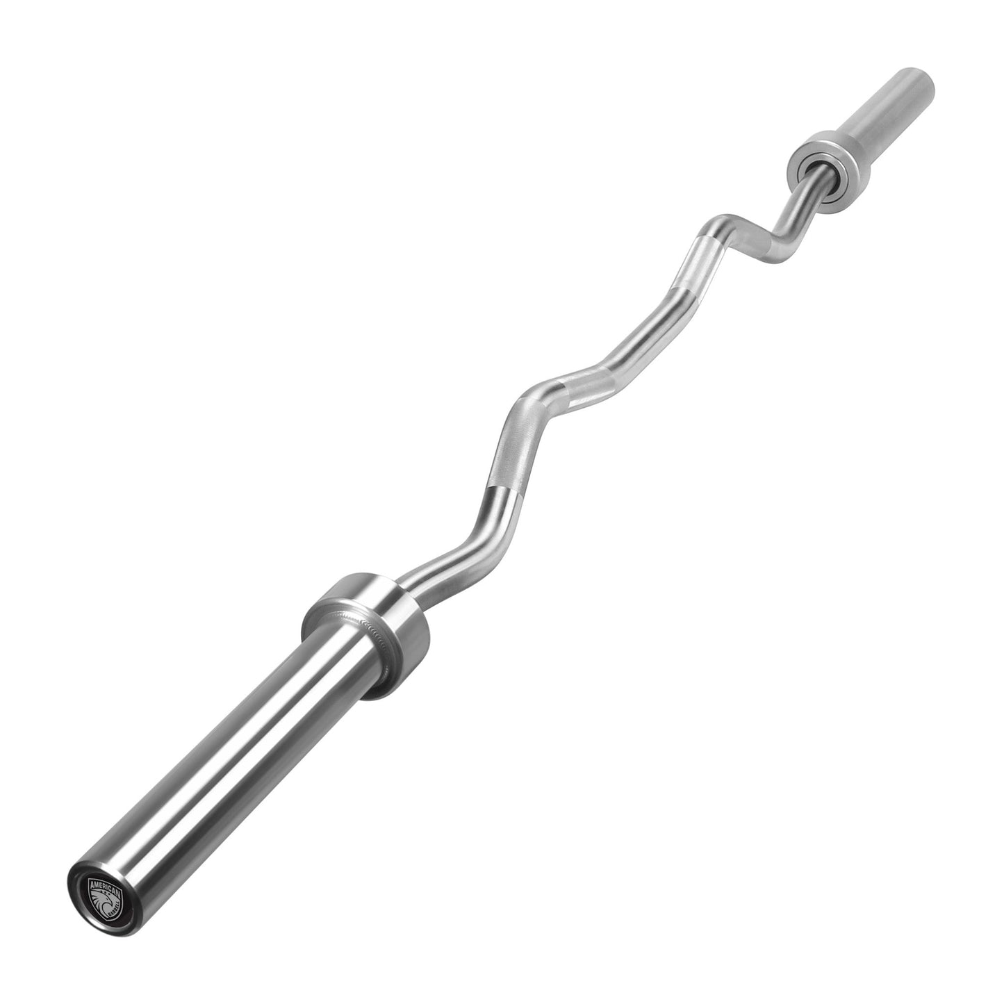 American Barbell Stainless EZ Curl Gym Bar